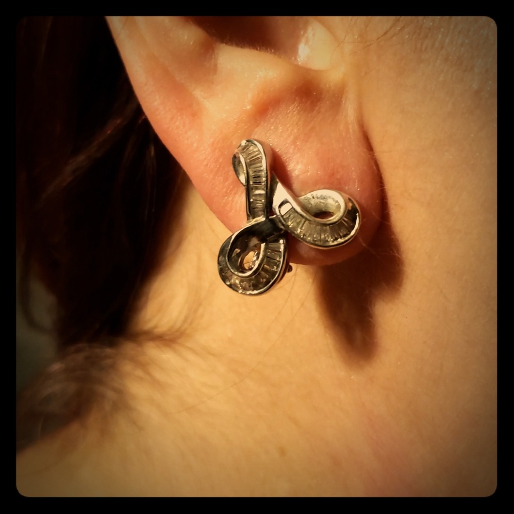 Diamond earrings